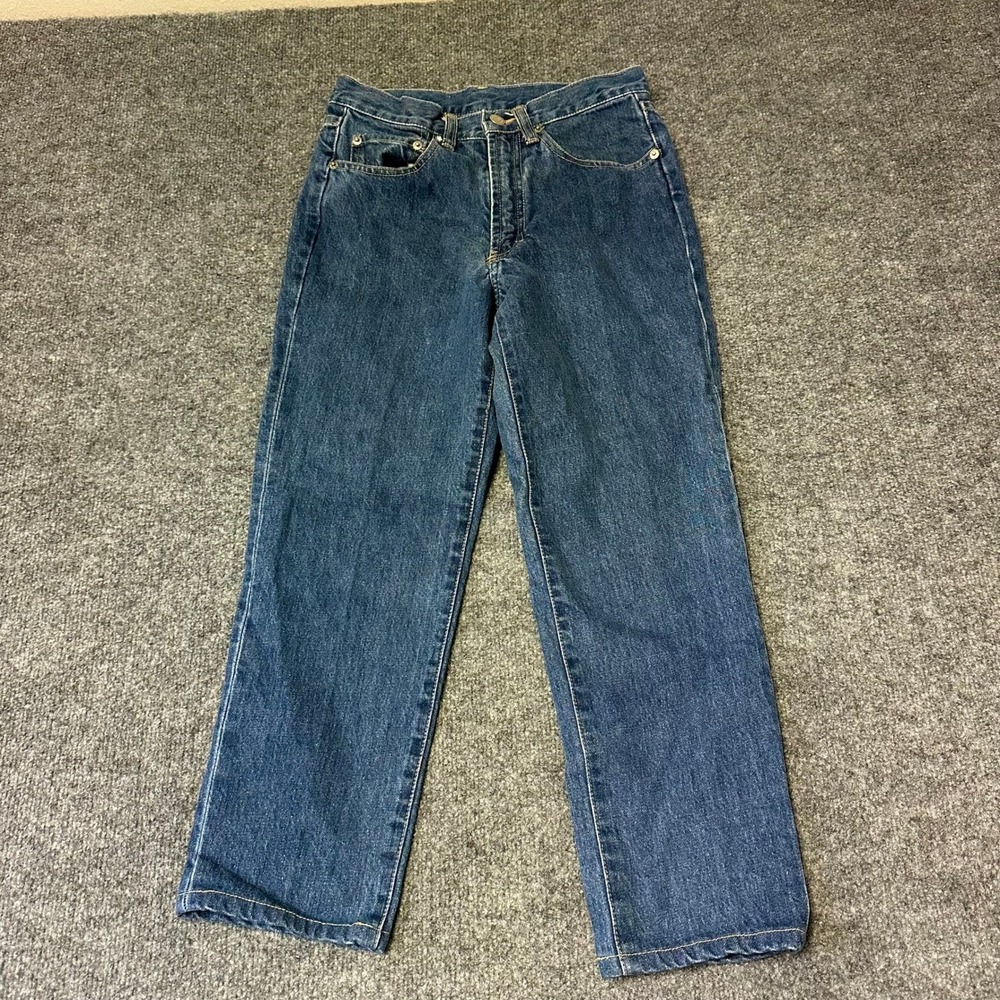 Polo Ralph Lauren Jeans Mens Size 27 Blue Straight Dungarees USA Cotton Vintage